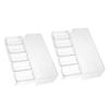 CIYODO 2pcs Poker Chips Box Storage Organizer Lids Poker Chips Tray Stackable Storage Box view 1