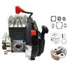 32cc CNC Crankcase Intake 1/5 Scale 2-Stroke Gasoline RC Engine Comes with NGK Spark Plug Fit for Baja HPI Losi Redcat Rovan Compatible with All 1/5 RC car Professional Competition Model view 1