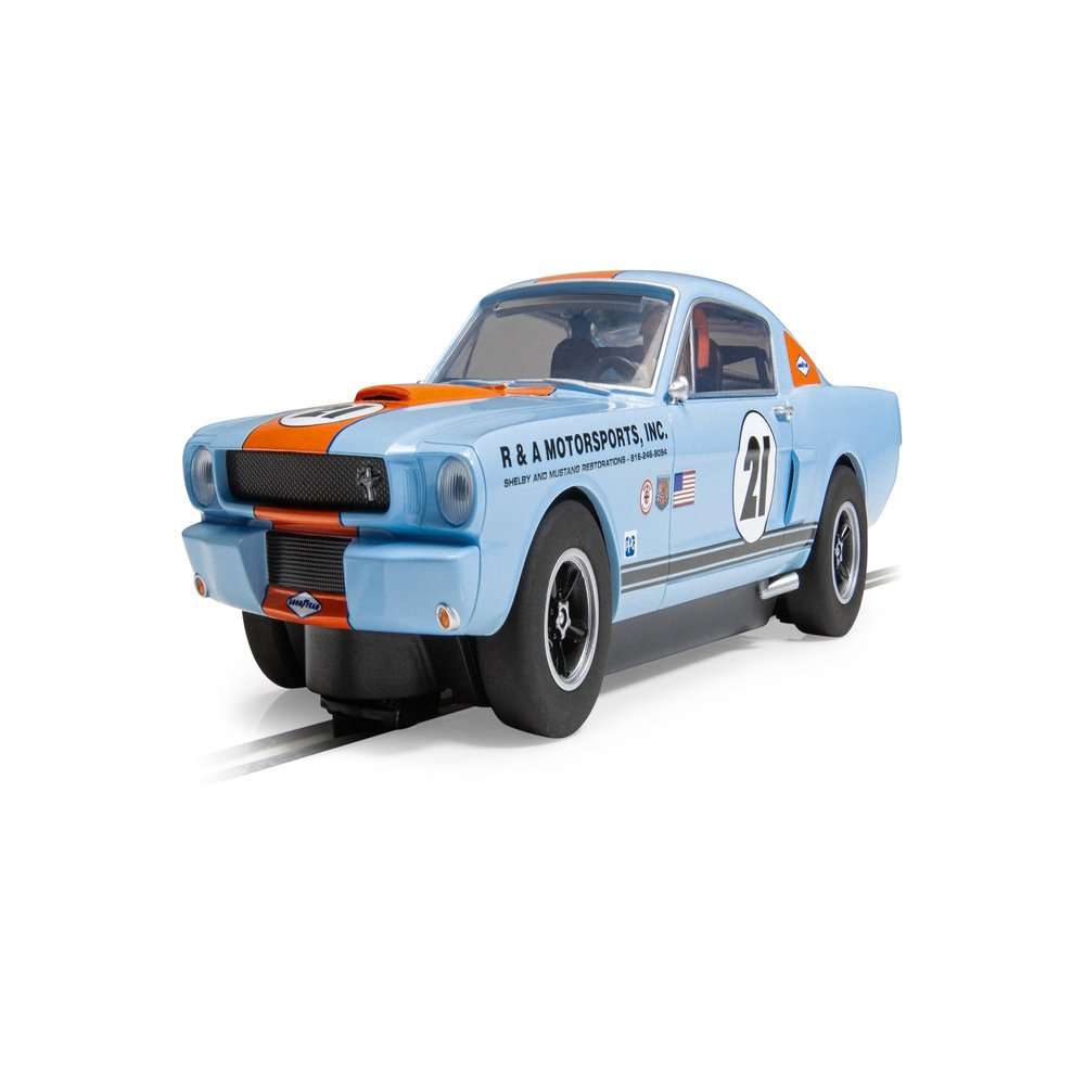 Scalextric C4570 Shelby GT350 - Gulf Edition Slot car Racing