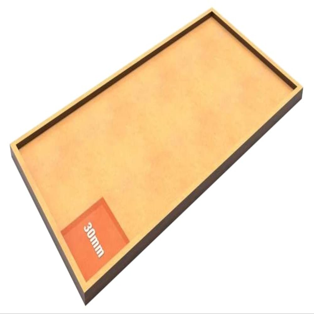 Greenstuff World GSWD-12571 MDF Movement Tray 7.1 x 3.5 inches (180 x 90 mm) (1 Piece) Exhibition Base