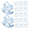 CIYODO 48pcs Acrylic Rocking Horse Shower Decorations Cute Table Centerpiece for Boy Girl Parties Diy Adornments for Gender Reveal and Boys and Girls Celebrations view 1
