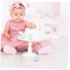 CIYODO 48pcs Acrylic Rocking Horse Shower Decorations Cute Table Centerpiece for Boy Girl Parties Diy Adornments for Gender Reveal and Boys and Girls Celebrations view 3