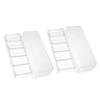 Totority 2pcs Storage Containers Lids Poker Chips Rack Chips Box Cover Small Organizer Box Organizer Bins view 1