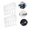 Totority 2pcs Storage Containers Lids Poker Chips Rack Chips Box Cover Small Organizer Box Organizer Bins view 4