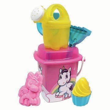 Androni Emmer Beach Set Eenhoorn, 8 Pieces