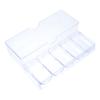 BCOATH 1pc Mahjong Chips Storage Box Organizer for Chips Easy Access Classified Compartments Material for Game and Family Gatherings view 1