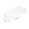 BCOATH 1pc Mahjong Chips Storage Box Organizer for Chips Easy Access Classified Compartments Material for Game and Family Gatherings view 3