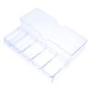 KICHOUSE Poker Chip Storage Box Dividers Mahjong Chips Organizer Pp Material Portable Small Box Easy to Use view 1
