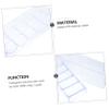 KICHOUSE Poker Chip Storage Box Dividers Mahjong Chips Organizer Pp Material Portable Small Box Easy to Use view 3