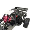 34cc CNC Crankcase Intake 1/5 Scale 2-Stroke Gasoline RC Engine Compatible with Walbro 1191 Carburetor and NGK Spark Plug Fit for Baja HPI Losi Redcat Rovan Compatible with All 1/5 RC car view 3