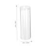 OFFSCH 10pcs Transparent Coin Storage Tubes Coin Collecting Holders for Safe Display and Organization of Collectibles Diameter view 2
