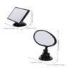 Anneome 1set Rotating Cup Rear View Mirror for Cars Adjustable Observation Mirror for Backseat Safety Easy Installation Reflection Versatile Use Vehicles and Strollers view 2