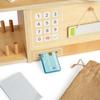 Bigjigs Toys Post Office Set - 20 Pieces Wooden Postie Play Set, Toddler Fantasy Play Sets and Accessories, Role Play Gifts for Kids, Age 3 Years view 3