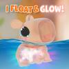 Animagic Let's Glo Capybara Spa Time | Squishy Stretchy Water Toy Floats and Glows | Ages 4+ view 4