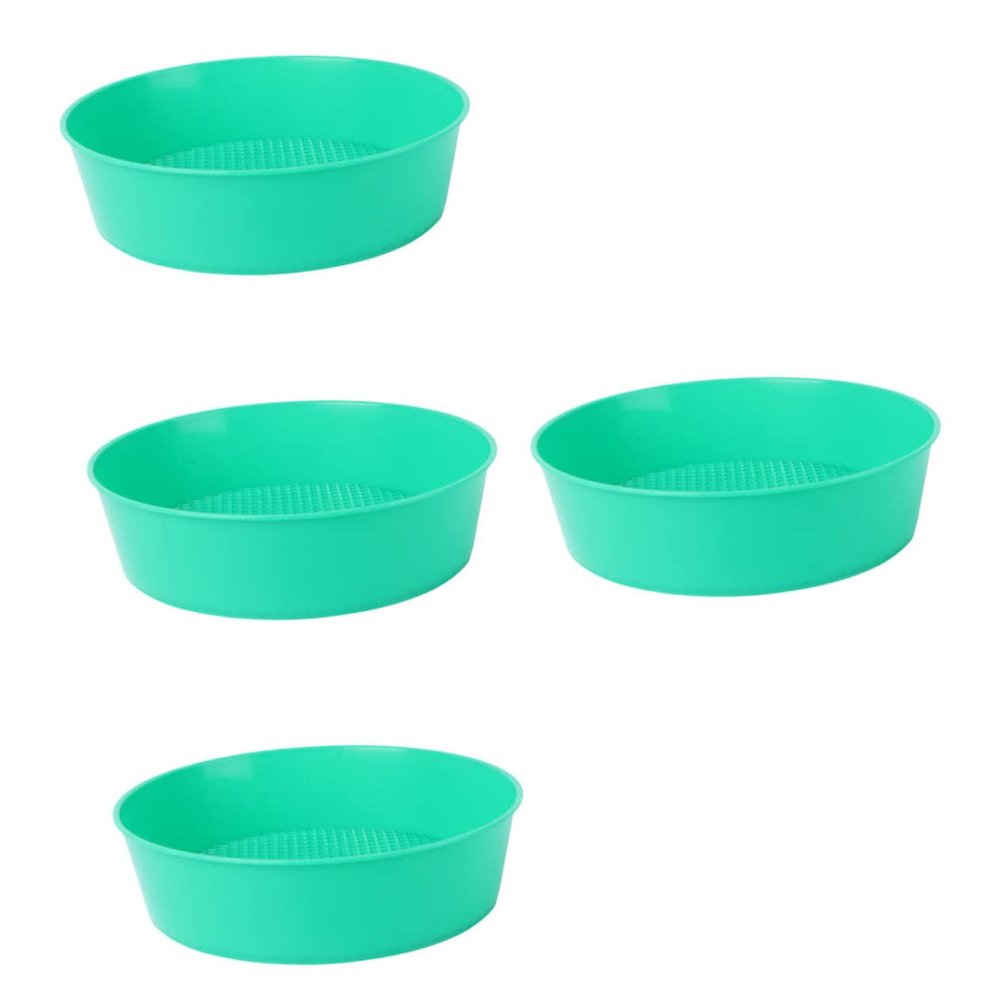 Toddmomy Dirt Sifting Screen Gardening Mesh Screen Sifting Pan Classifier Lightweight Easy to Use Garden Tool