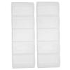 BRIGHTFUFU 2pcs Professional Poker Chip Holder Case Tray Plastic Poker Chip Storage Box Case Lid for Game Multi-function Organizer view 1