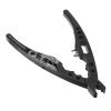 RC Shock Clamp Shaft Universal Shock Pliers Assembly Tool 1/8 1/24 RC Car Fans Lightweight Aluminum Black view 3