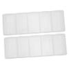 NAMOARLY 2pcs Large Capacity Poker Chip Organizer Plastic Poker Chip Box Dividers Easy Access view 1