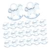 Hemoton 48pcs Acrylic Rocking Horse Decor Shower Supplies for Newborn Party Favors Girl Boy Decorations view 1