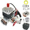 29cc Professional Competition Grade CNC Crankcase Intake 1/5 Scale 2-Stroke Gasoline RC Engine Compatible with Walbro 1191 Carburetor and NGK Spark Plug Fit for Baja HPI Losi Redcat Rovan view 1