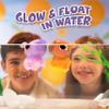 Animagic Let's Glo Capybara Purple | Squishy Water Toy Floats and Glows | Ages 4+ view 2