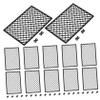 ibasenice 30pcs Rc Car Ramp Panel for Rc Drift Car Garage DIY Sturdy Miniature Road Parking Panel Toys DIY Maintenance view 1