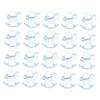WESIEVYA 48pcs Acrylic Shower Decorations Rocking Horse Toys for Girls Boys Shower Supplies Gender Reveal view 1