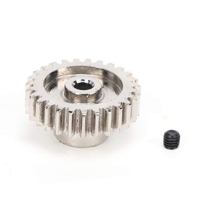 27T Motor Pinion Gear with Screw for Wltoys 1 14 144001 RC Car Upgrade Your Vehicle's Performance with This Essential Spare Part (Silver A959-B-15s)