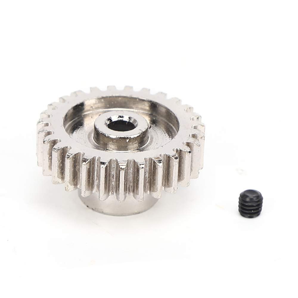 27T Motor Pinion Gear with Screw for Wltoys 1 14 144001 RC Car Upgrade Your Vehicle's Performance with This Essential Spare Part (Silver A959-B-15s)