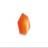 Customizable D20 Food Dice, Table Game Activity/Corporate dice, Foodie, Movie, Activity, DnD, Date Night for couples or friends, Birthday/Anniversary, Personalized Gift, Stocking Stuffers (Orange) view 1