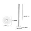 Abaodam 5Pcs Gate Replacement Hardware Extender Mounting Parts for Pressure-Mounted Gates Easy Install Gate Threaded Spindle Rods for Enhanced Stability view 2