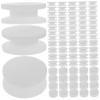 BRIGHTFUFU 100pcs Plastic Belt Pulley Wheel with Hole Gear for DIY Rc Cars Planes and Toys Lightweight Low Resistance Smooth Running for Easy Installation view 1