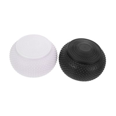 Hohopeti 2pcs Chic Chess Piece Storage Case Plastic Organizer with Cover for Go and Chess Keeps Clean for Leisure Games and Parties