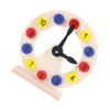 NAMOARLY Colorful Number Clock for Montessori Educational Learning Tool Cognitive Development Puzzle Clock for Teaching Time Concepts and Numbers view 1