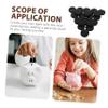 Anneome 20pcs Cute Pig Piggy Bank Closure Covers Round Plug Savings Box Stoppers view 3