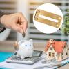 CORHAD Stainless Steel Coin Slot for Cash Jar Bill Slot Metal Money Saving Jar Piggy Bank Supply Easy Install view 3