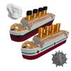 2 Pack Titanic Bath Toy & Britannic Bath Toy By TitanicToyCo, RMS Titanic Toys For Kids, Toy Titanic or Kids, Titanic Ship, Titanic Cake Topper, Titanic Figurine, Titanic Boat view 1