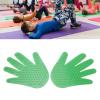 Hand Shaped Floor Markers 3 Pairs PVC Non Slip Spot Markers for Preschool Education and Kindergarten Activities (Orange), Enhances Coordination and Fun (Green) view 2