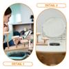 DECHOUS 2pcs Wooden Tiered Display Stand Figures Efficient Space-saving Shelf Riser Rack Sturdy Wood Construction Easy Installation for Home and Office view 3