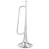 BESTonZON Student Flat Trumpet for Beginners Construction Polished for School Band and Youth Musicians Comfortable Mouthpiece Included view 1