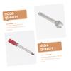 EXHUMKY 1set Mini Tool Educational Plaything Miniature Wrench Hammer for Dollhouse Maintenance Compact Safe Design for Boys and Girls Creative Play for Home view 3