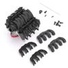 plplaaoo RC Simulation V8 Engine Cover Cooler Motor Fan for 4 SCX10 SCX10II Enhances Cooling Efficiency with Automatic Temperature Control and High Performance Design (Black) view 1