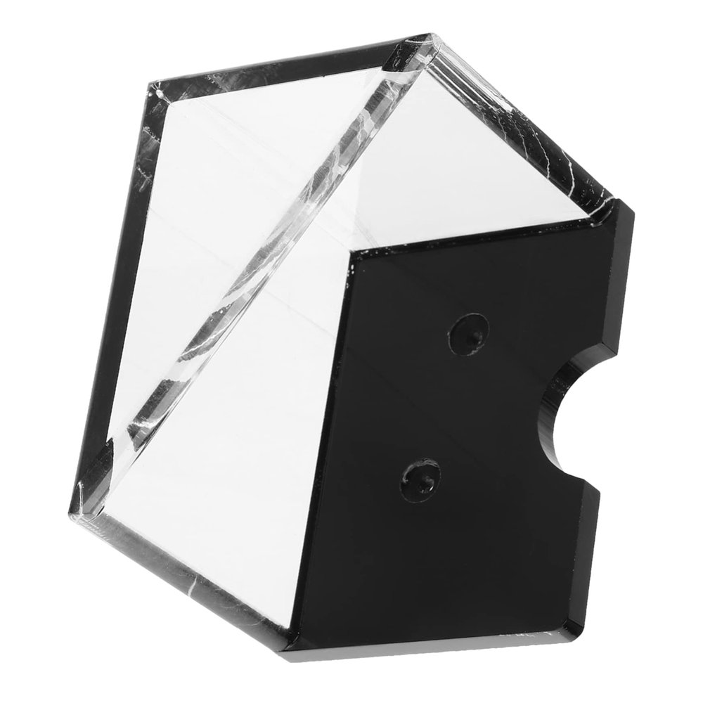 ibasenice Acrylic Playing Card Storage Stand Clear Card Holder Organizer for Home Office and Game Compact Design Holds Decks