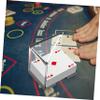 ibasenice Acrylic Playing Card Storage Stand Clear Card Holder Organizer for Home Office and Game Compact Design Holds Decks view 2