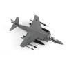 LIUSANGLIU Scale Aircraft 1/72 for USMC AV-8B Vertical Takeoff Fighter Model VMA-542 Squadron 2019 Alloy Model Display Plane Model Suitable for Display view 3