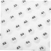 KOMBIUDA 75pcs Raffle Plastic Lottery for Game Night Party Games and Fundraising Activities Lightweight and Portable Design for Easy Use view 3