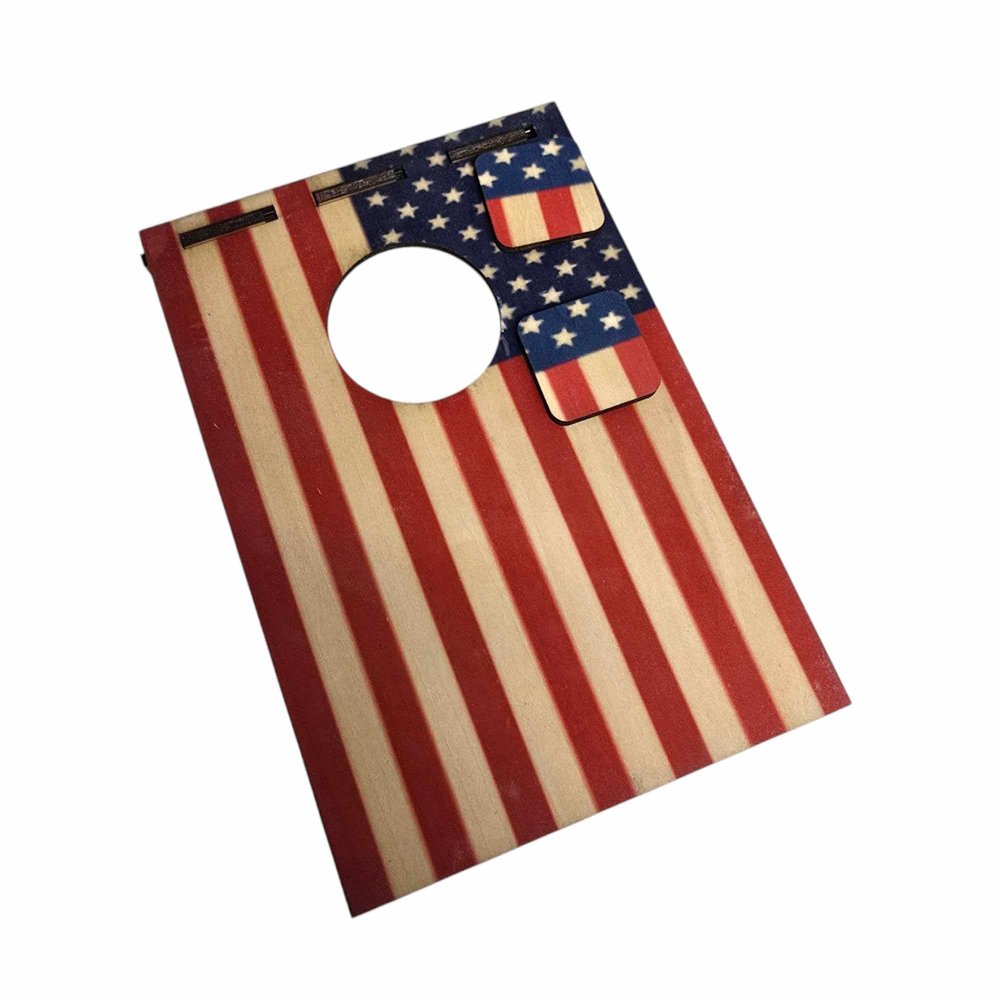 American Flag Mini Tabletop Cornhole Set