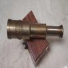 Amtique Brown Brass Telescope with Wooden Box Maritime Ship Instrument Spyglass Pirate Home Decor Best Gift Item view 3