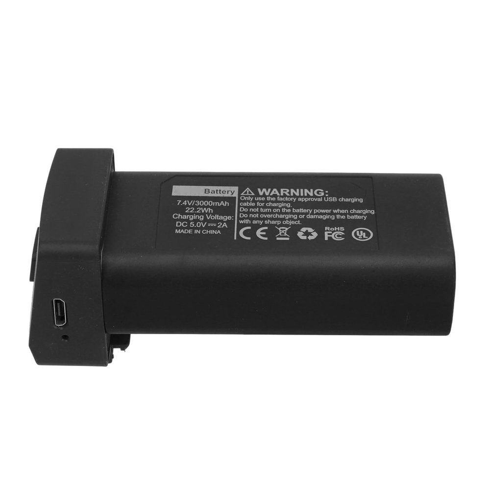 3000mAh for LYZRC L800 Pro2 RC Drone Lightweight Design with Overcharging Compatible and Safe (Black)