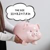 11'' Large Piggy Bank for Adults,Alcancias De Dinero para Adultos Nios,Ceramic Coin Bank,Piggy Bank for Boys,Girls Money Box,Money Bank,Modern Home Decor Living Room view 3
